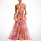 Camelia | Abito Maxi Eleganza Floreale