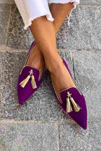 Portia - Mocassini con frange boho