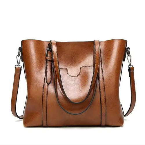 Aubrey | Borsa shopping in pelle