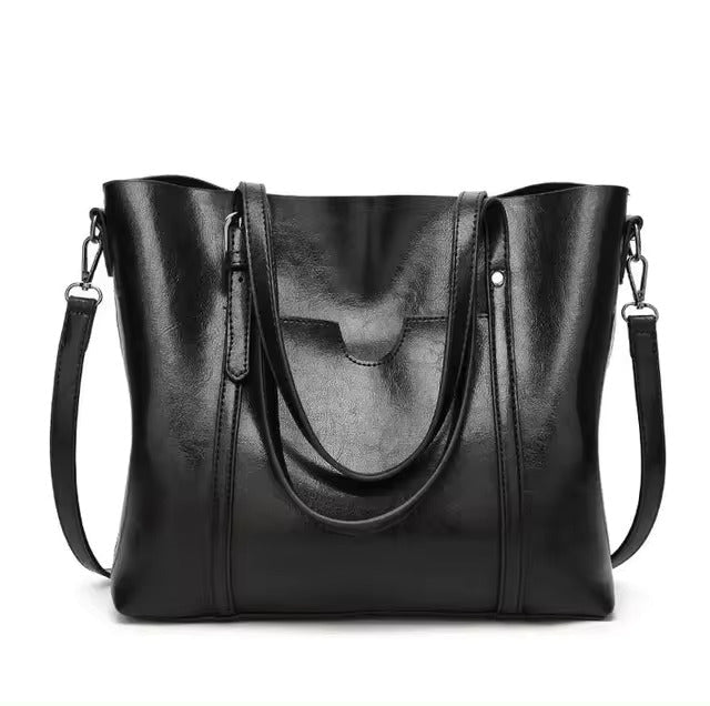 Aubrey | Borsa shopping in pelle