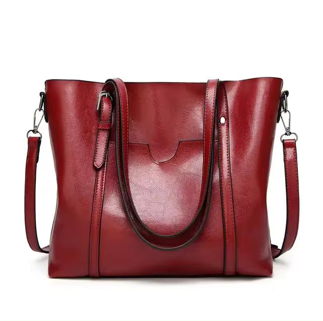 Aubrey | Borsa shopping in pelle