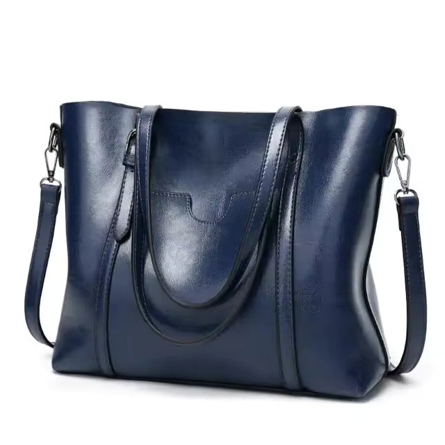 Aubrey | Borsa shopping in pelle