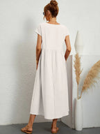 Gabriella™ | Abito Midi Fluido Dall'eleganza Senza Tempo