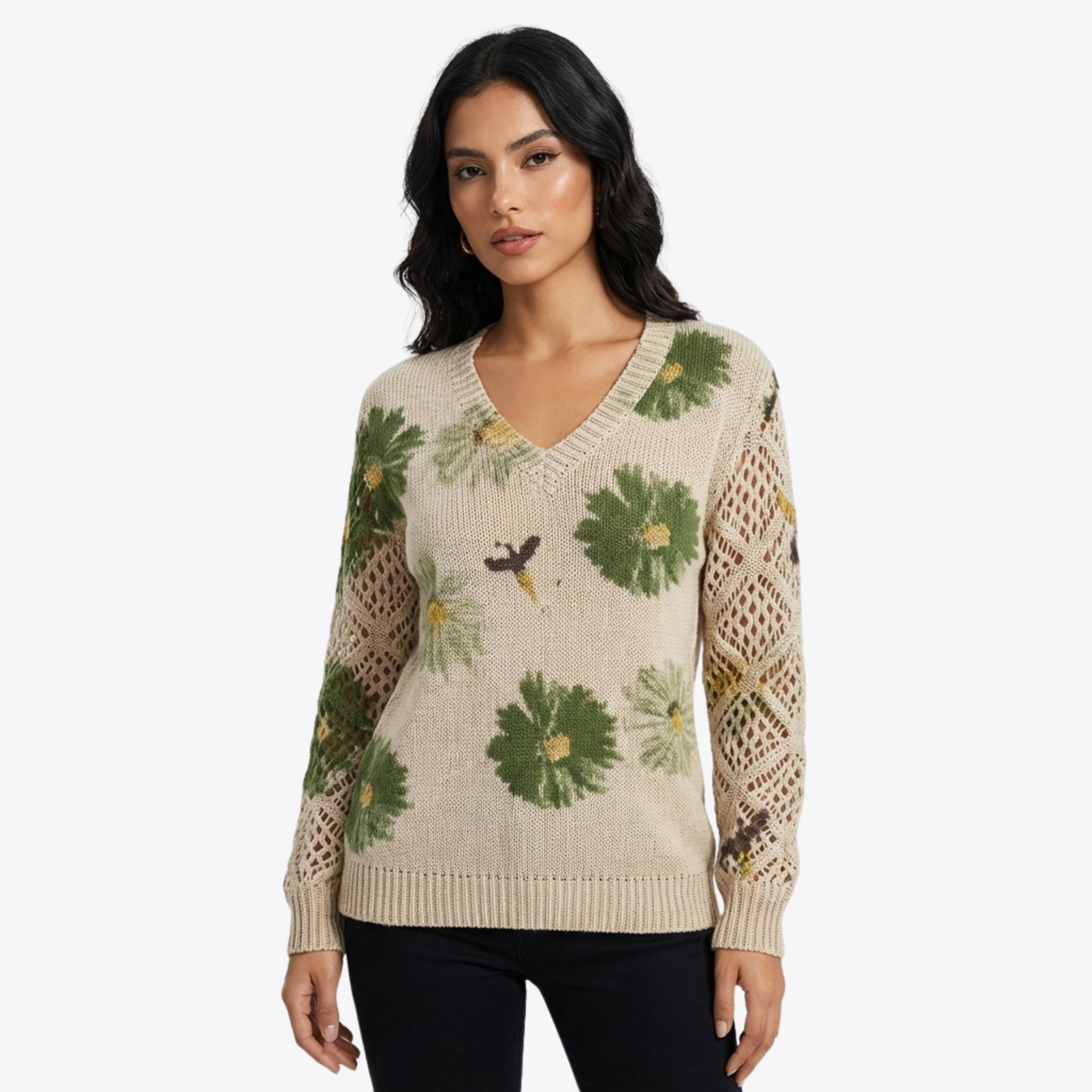 FIORI | MAGLIA STAMPATO