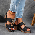Isabella™ | Sandali Comfort Ortopedici con Tacco Alto
