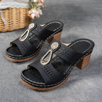 Isabella™ | Sandali Comfort Ortopedici con Tacco Alto