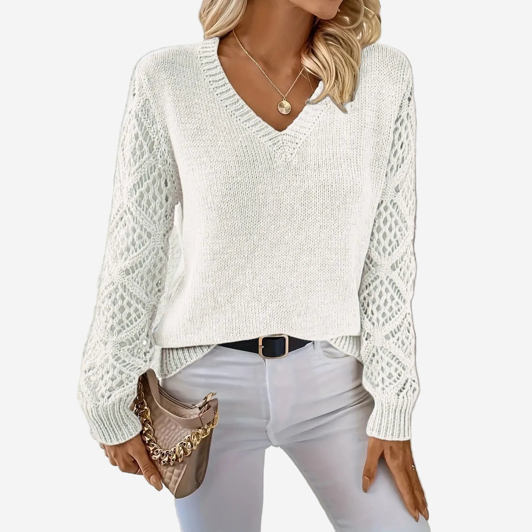 CHARMIFY | MAGLIA IN PIZZO