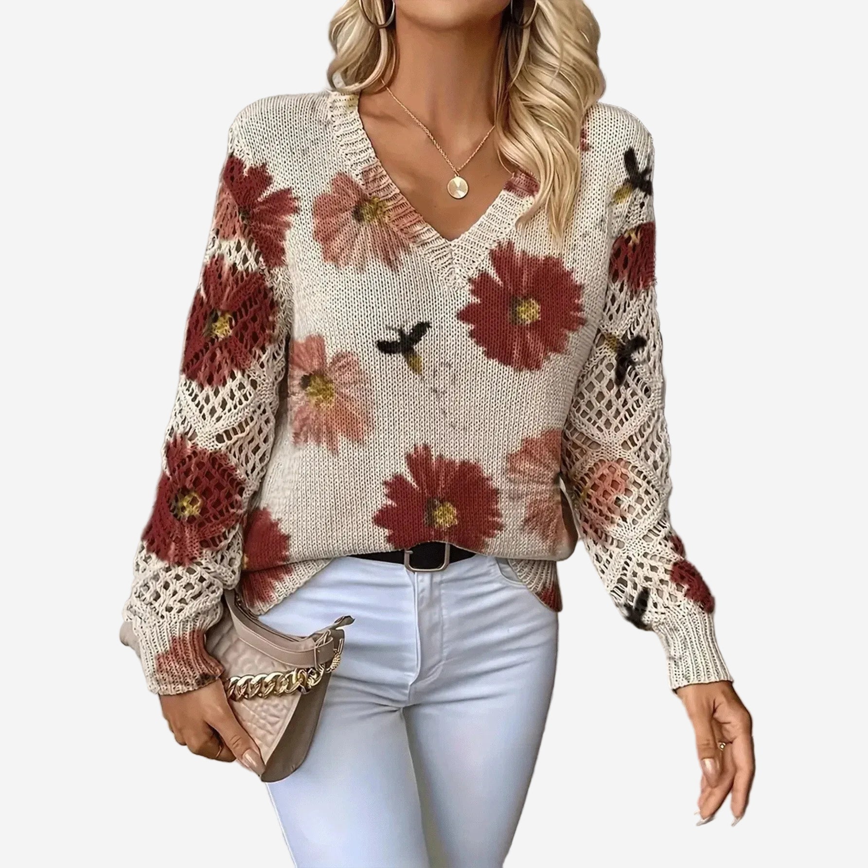 FIORI | MAGLIA STAMPATO