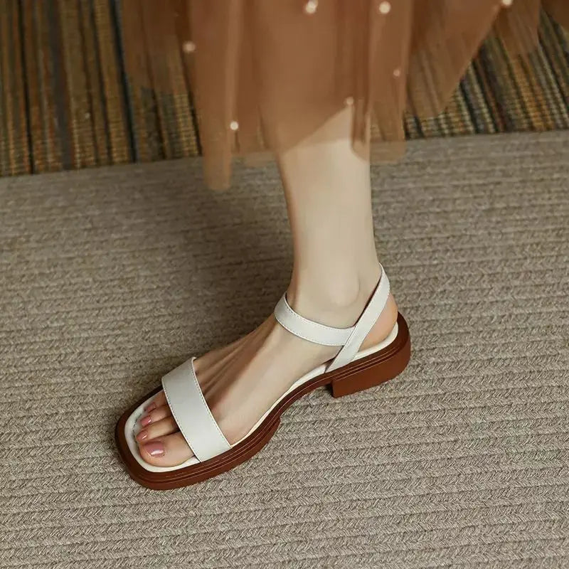 Bianca | Sandali Eleganti con Comfort Quotidiano e Stile Senza Tempo