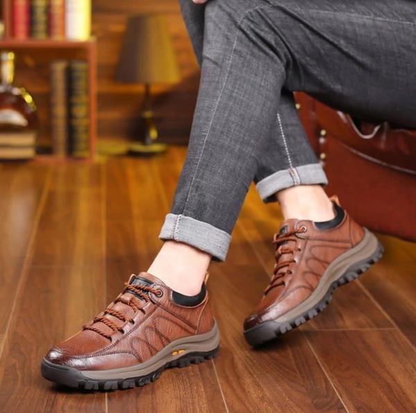Matteo | Scarpe Ergonomiche in Pelle Fatte a Mano