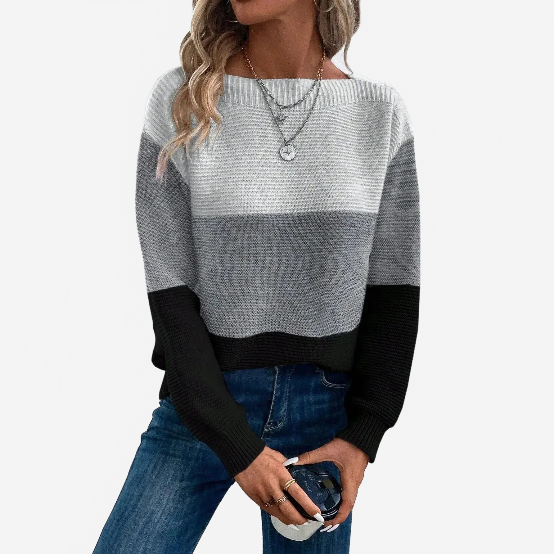OCEAN | MAGLIA TRICOLORE
