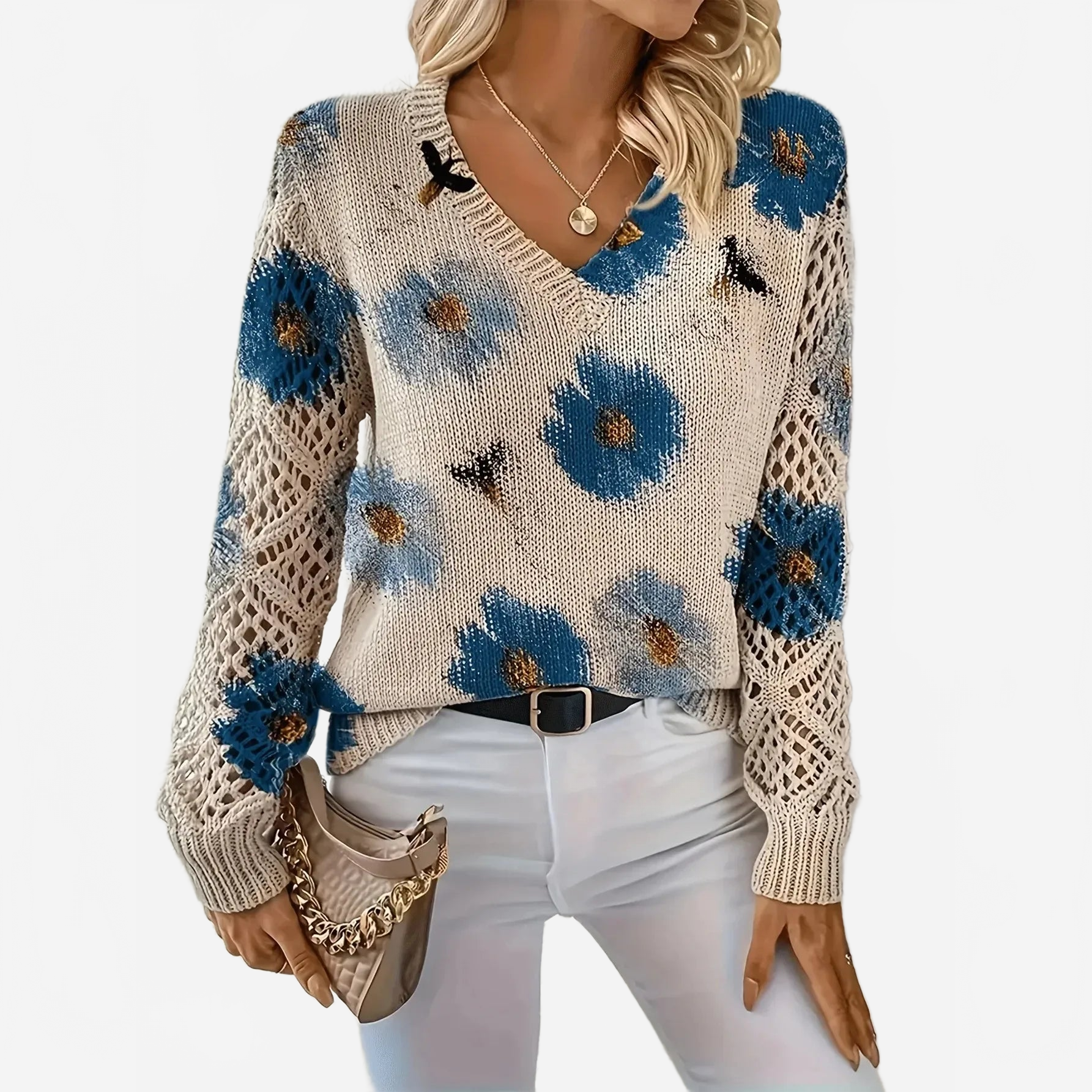 FIORI | MAGLIA STAMPATO