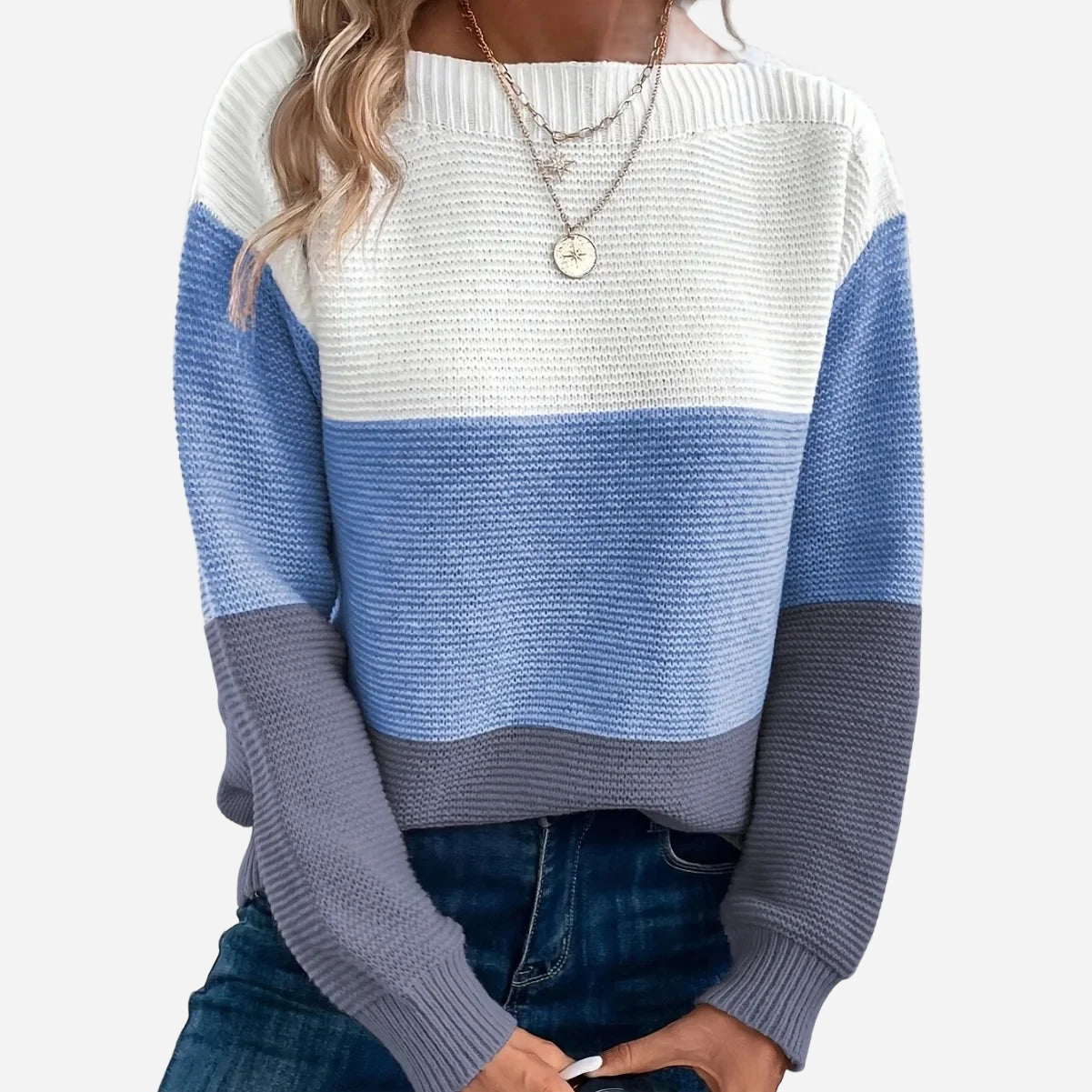 OCEAN | MAGLIA TRICOLORE