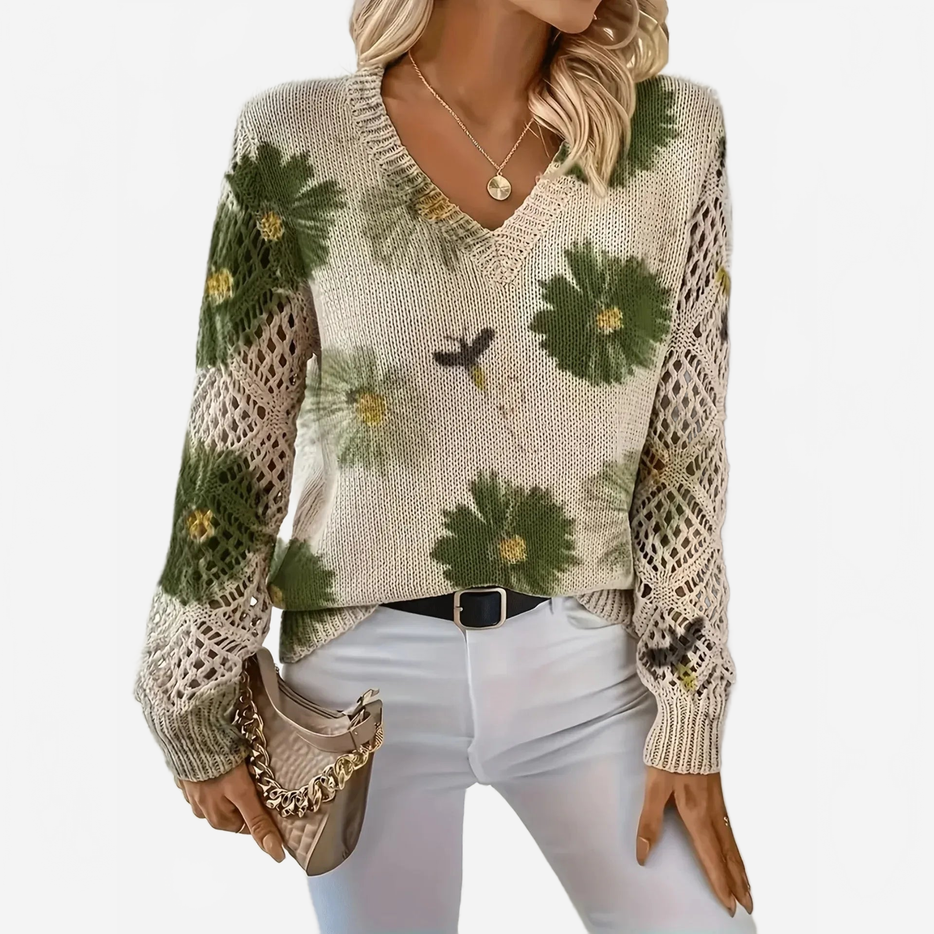 FIORI | MAGLIA STAMPATO