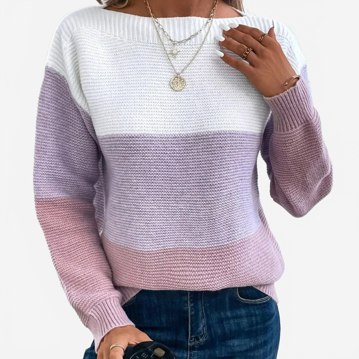 OCEAN | MAGLIA TRICOLORE