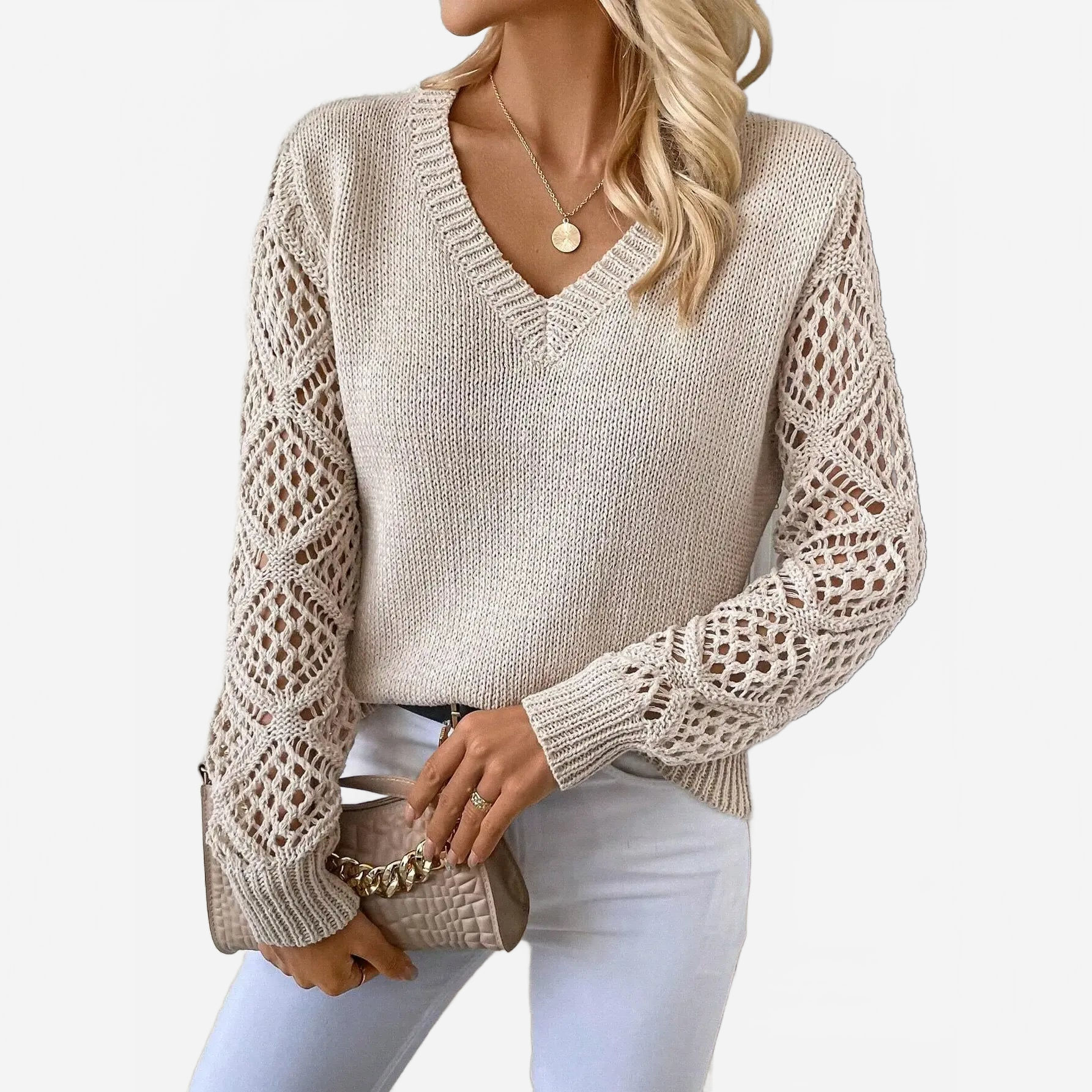 CHARMIFY | MAGLIA IN PIZZO