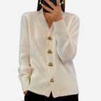 CUORI | MAGLIA CON BOTTONI