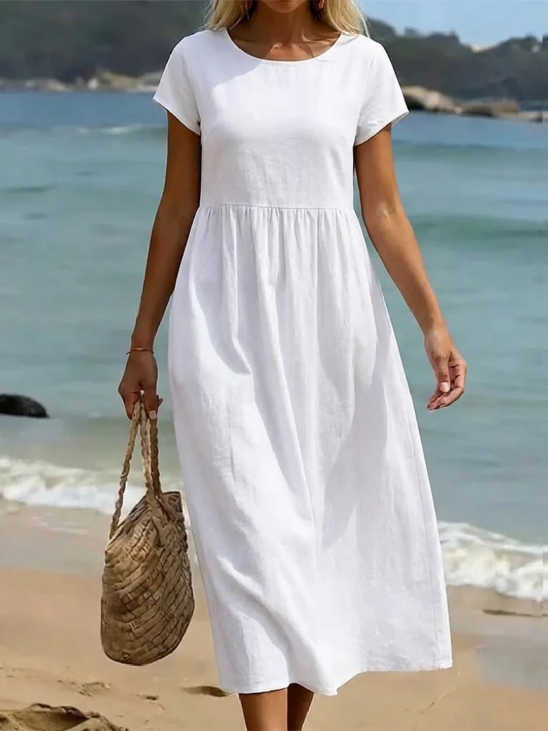 Gabriella™ | Abito Midi Fluido Dall'eleganza Senza Tempo